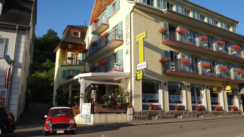 Hôtel aux Bruyères Orbey Exterior foto